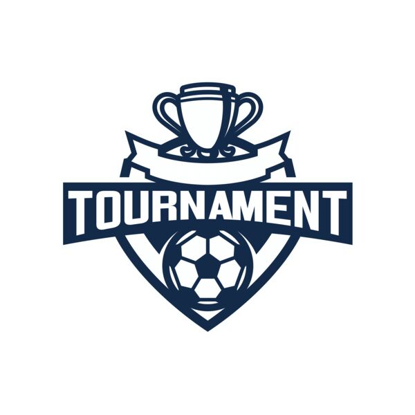 Tournament Football logo template 03 Miniatura