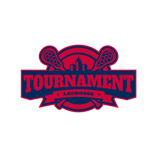 Tournament Lacrosse Logo Template Miniatura