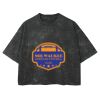 Playera Boxy Fit Mineral Wash 265 grs 🔥 NEW PRODUCT 🔥 Miniatura
